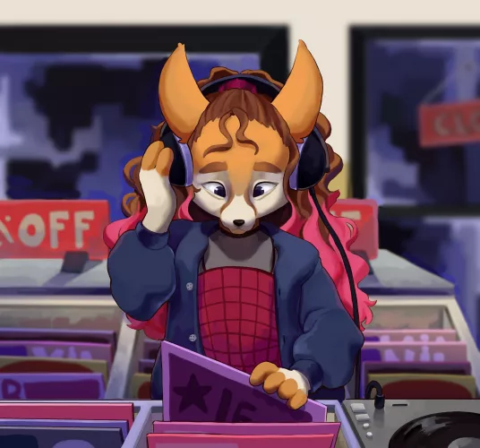 Music store! - art by me