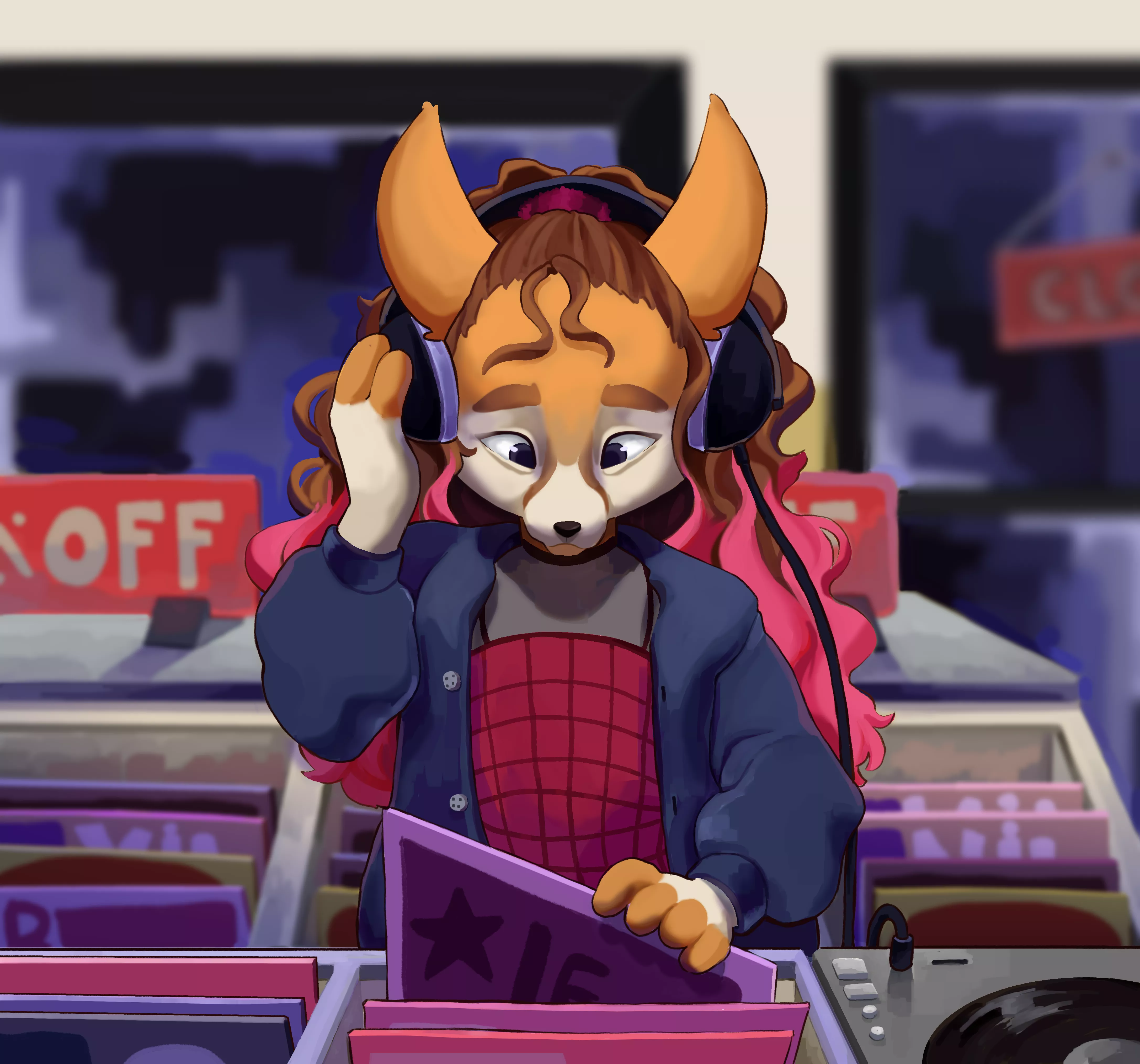 Music store! - art by me