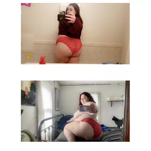 My 100lb weight gain ❤️