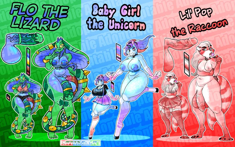 My 1st Batch of Adoptables! [HFH] (Frozen Artifice)