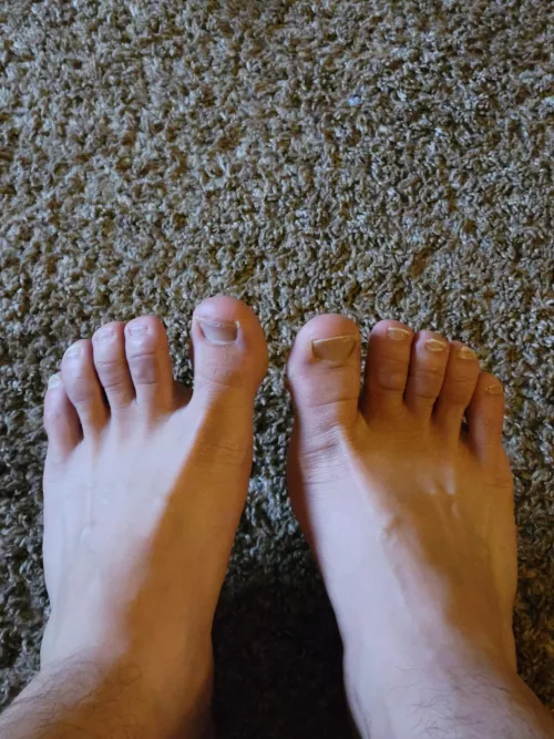 My 2nd ever post. Wanna know what ppl think? Always liked my toes. Hope you do too!