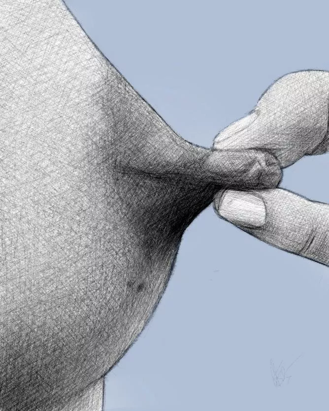 My art of tied nipple ^^ My art of tied nipple ^^