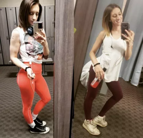 My ass evolving. Right pic is old, left is currentβ¦