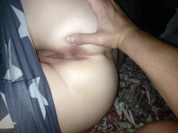 My ass hole and pussy. My ass hole and pussy.