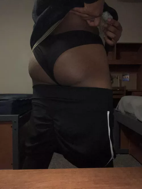 My ass in a thong