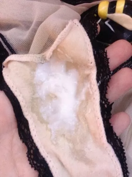 Pussy juice stained panties