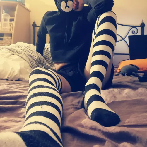 My beds a mess, sorry!