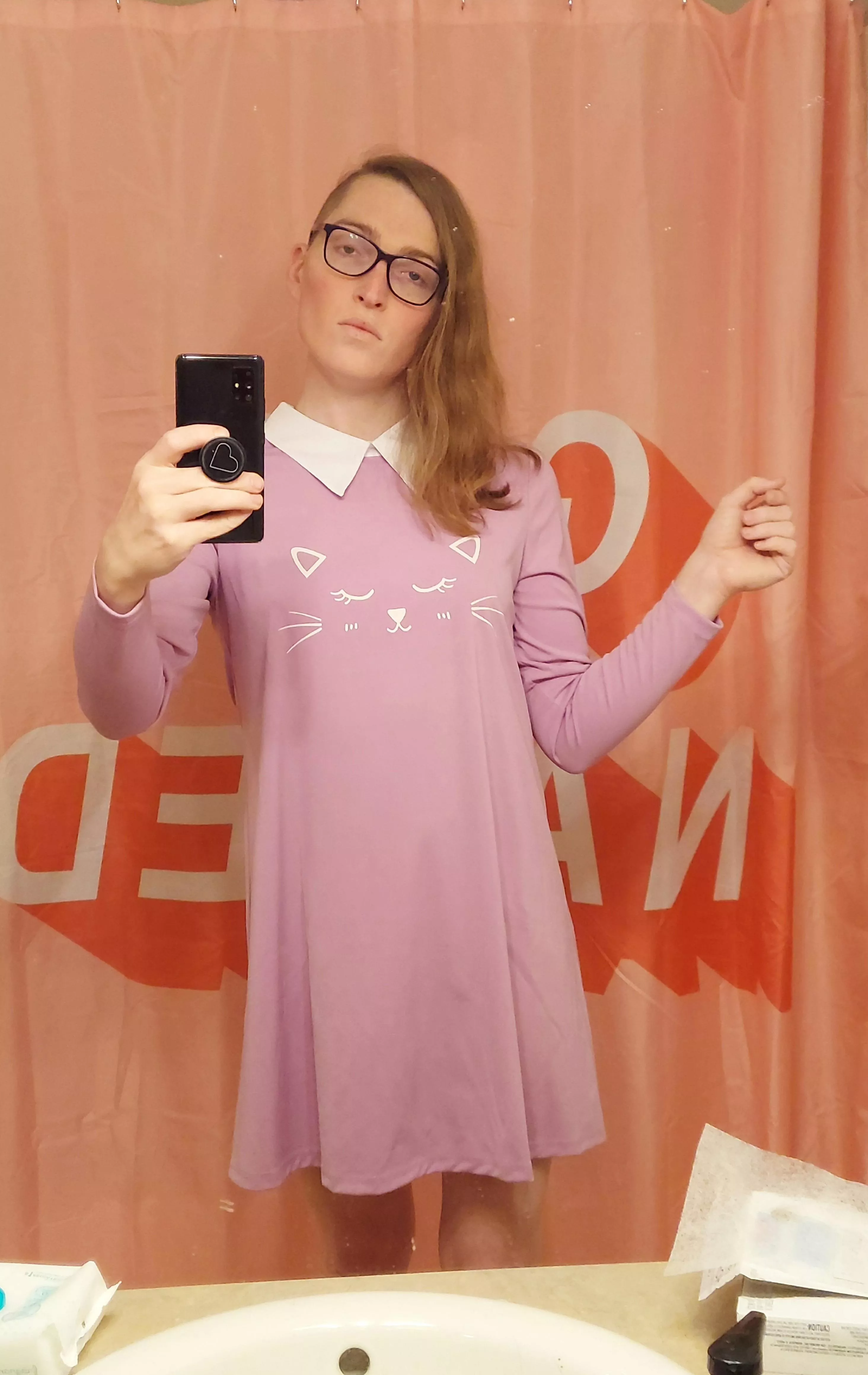 My bestest friend got me a new dress for Christmas!!!