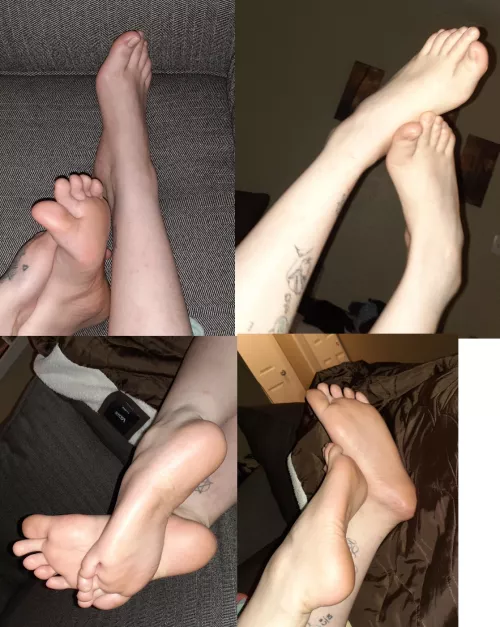 My bf once said I have cute feet. Is it true? My bf once said I have cute feet. Is it true?