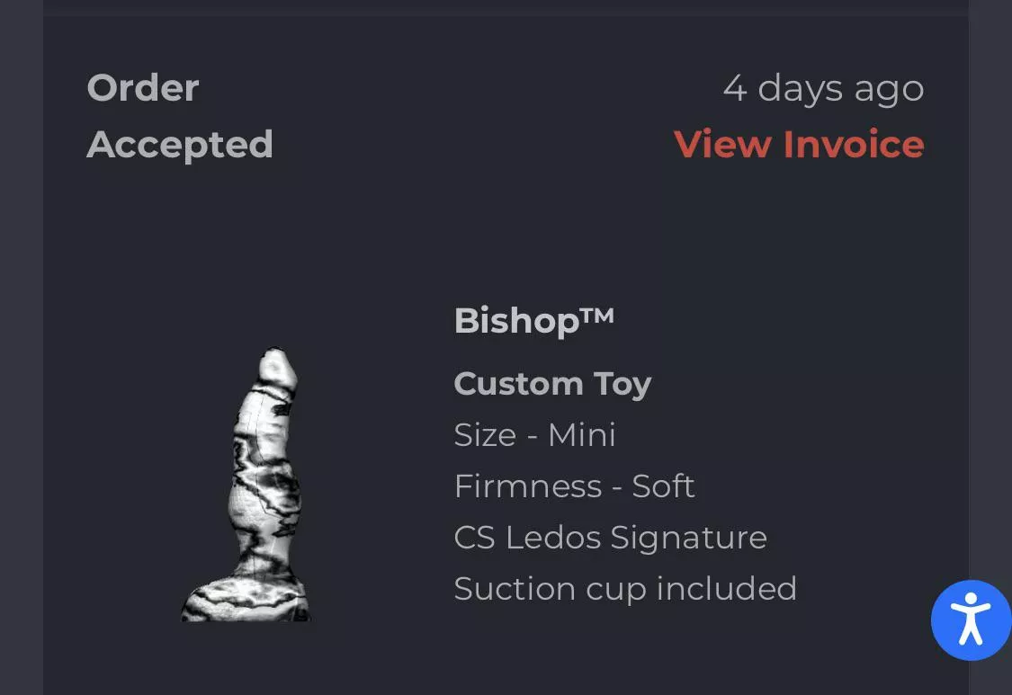 My Bishop with Ledo’s Signature got approved! This is my first custom toy and custom colors so I can’t wait to see when it’s done! 🖤 If you got a custom this month, what was the coloration you requested?