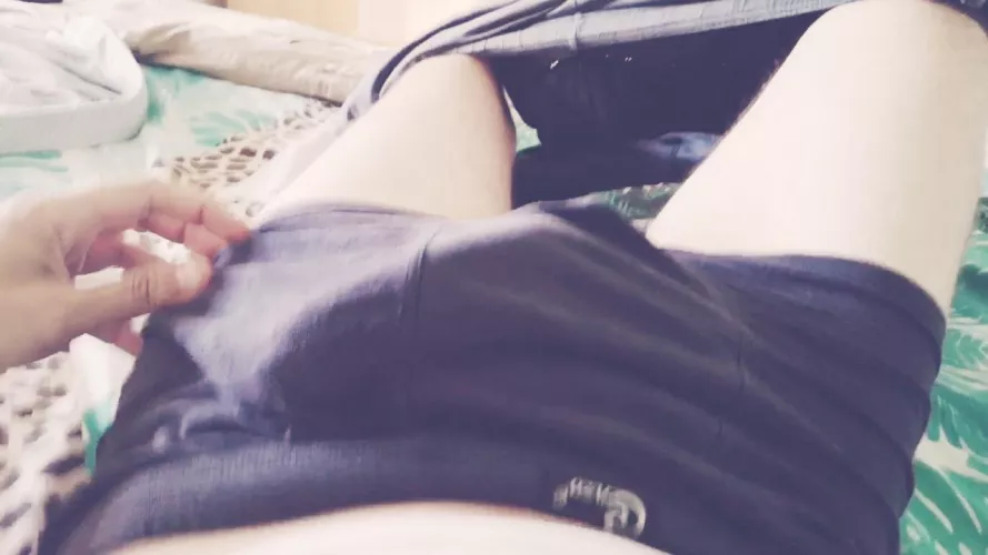 My blue Enzo's (and my bulge🍌)