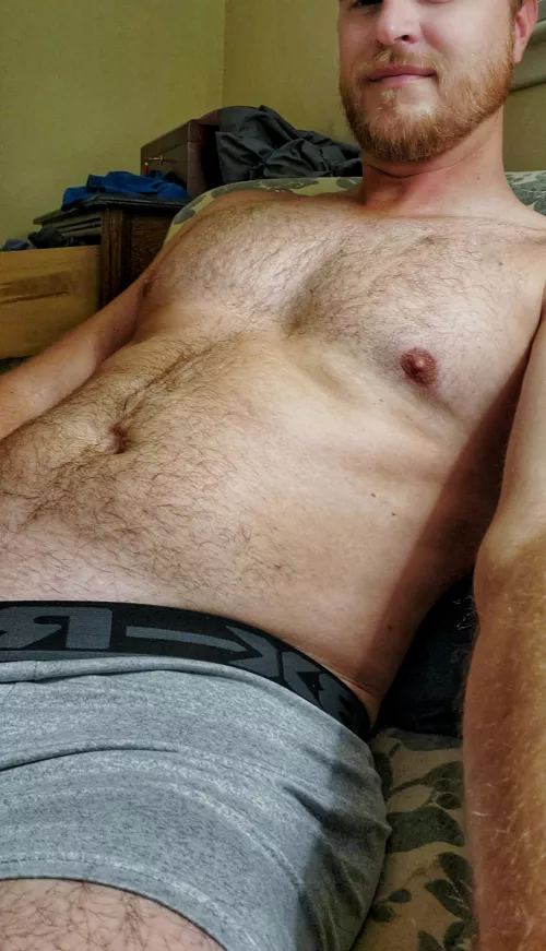 My body hair isn't isolated to just my chest ๐