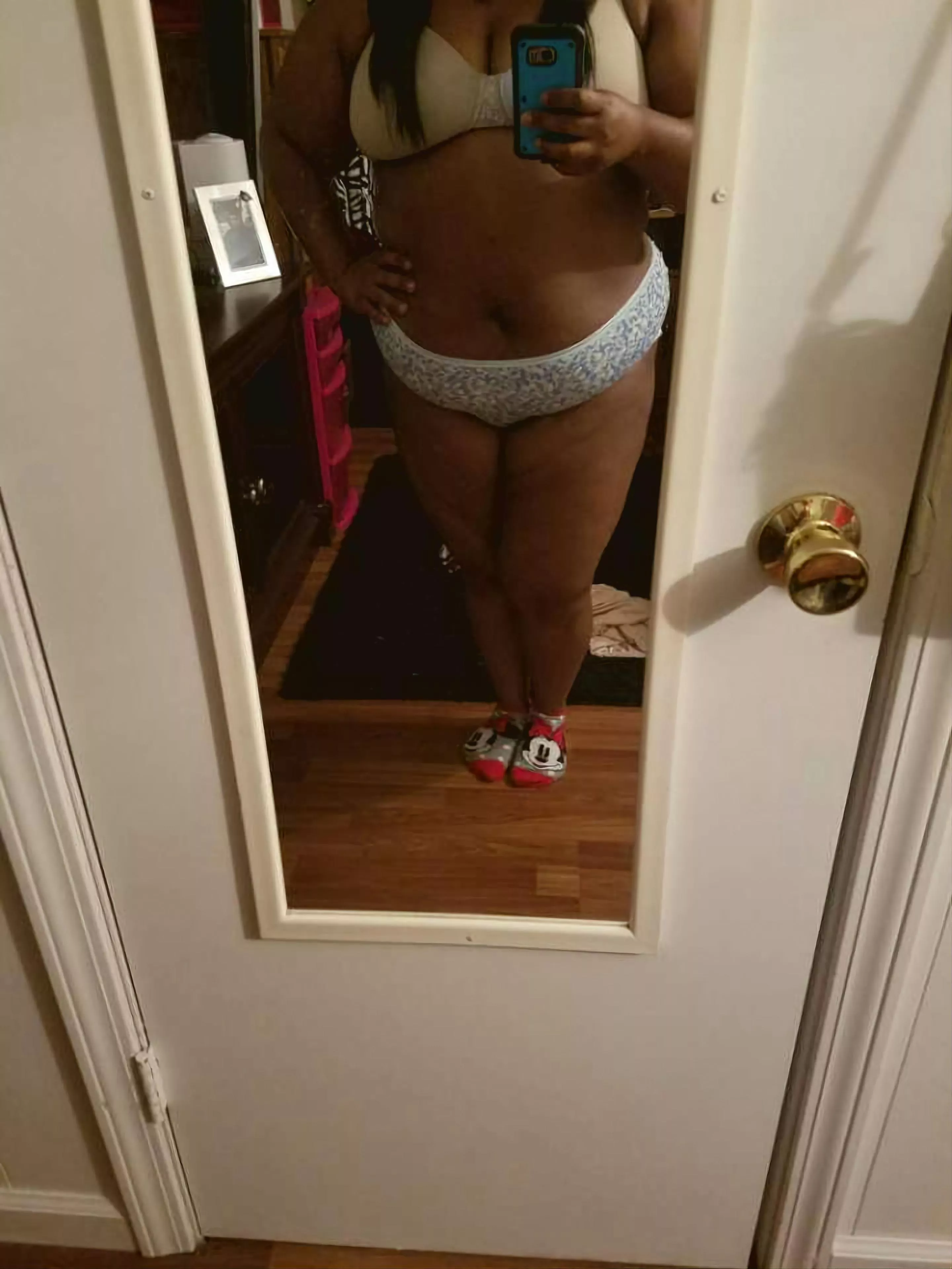 My body. It's been a while, but this is an idea of what it looks like. 🤷🏾‍♀️