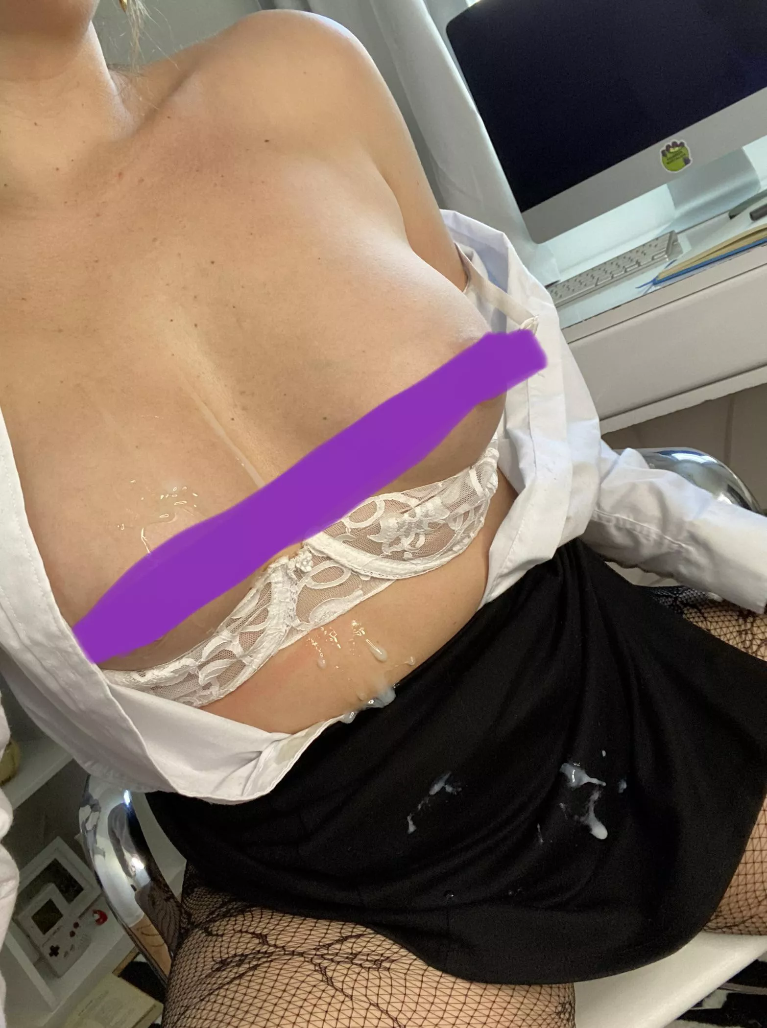 My boss made a mess.