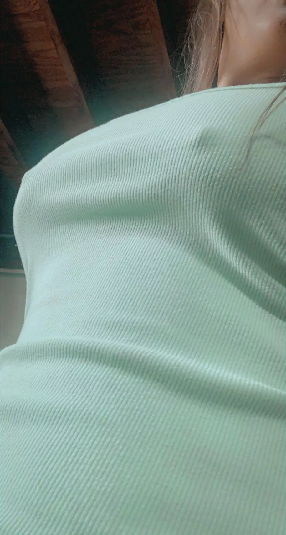 My breast sit too nice to wear a bra My breast sit too nice to wear a bra