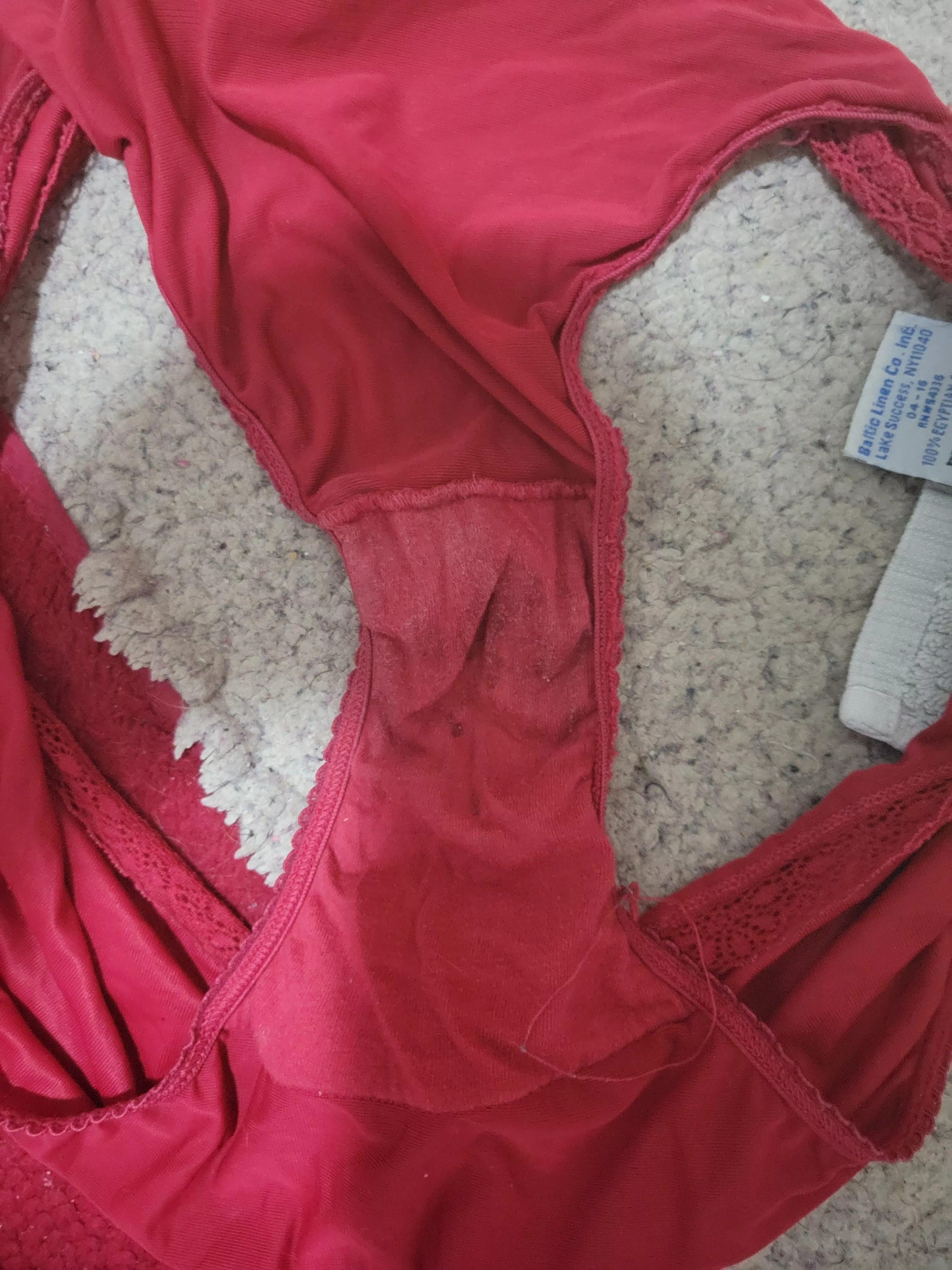 My buddy's 19yr old daughters panties I took out of hamper in her personal bathroom had a quick window and got these to take home gonna leave nice cum shot on these to b continued My buddy's 19yr old daughters panties I took out of hamper in her personal bathroom had a quick window and got these to take home gonna leave nice cum shot on these to b continued