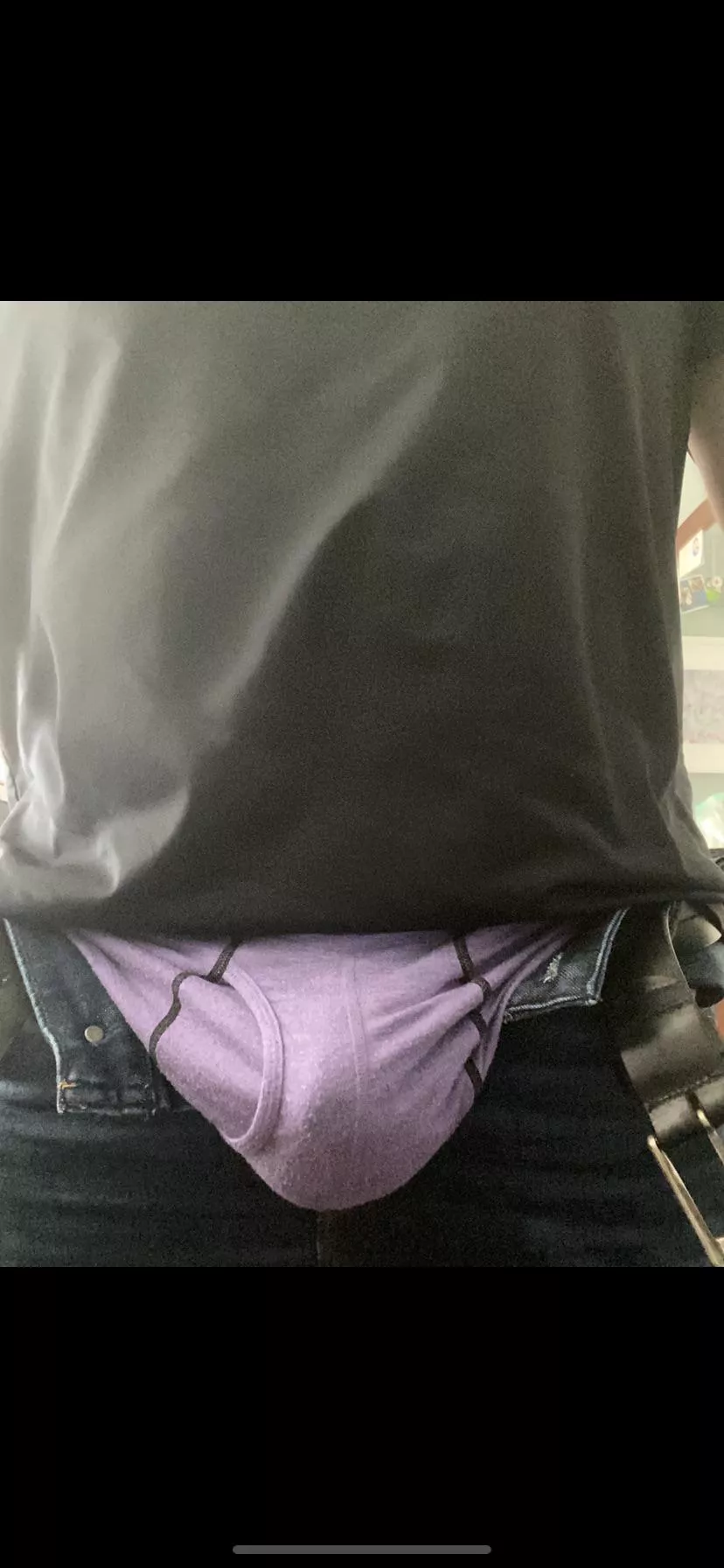 My bulge that I need tuck inside my jeans