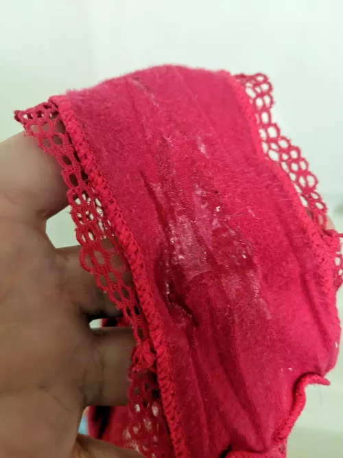 My cheeky pink panties are now on day 2 :)