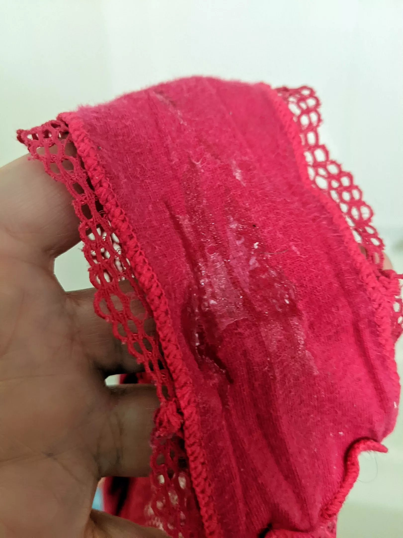 My cheeky pink panties are now on day 2 :)