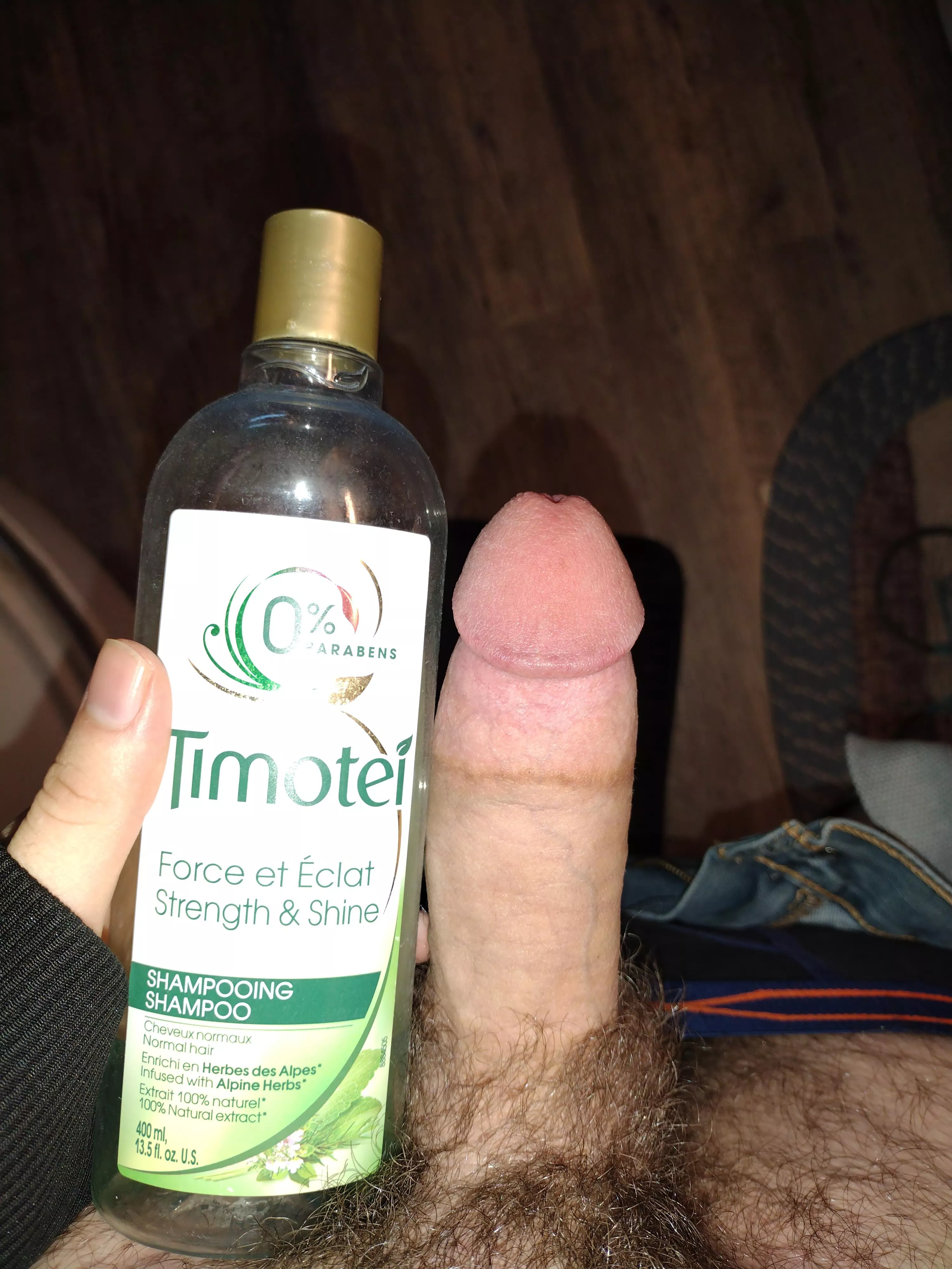 Cumming in shampoo bottles reddit