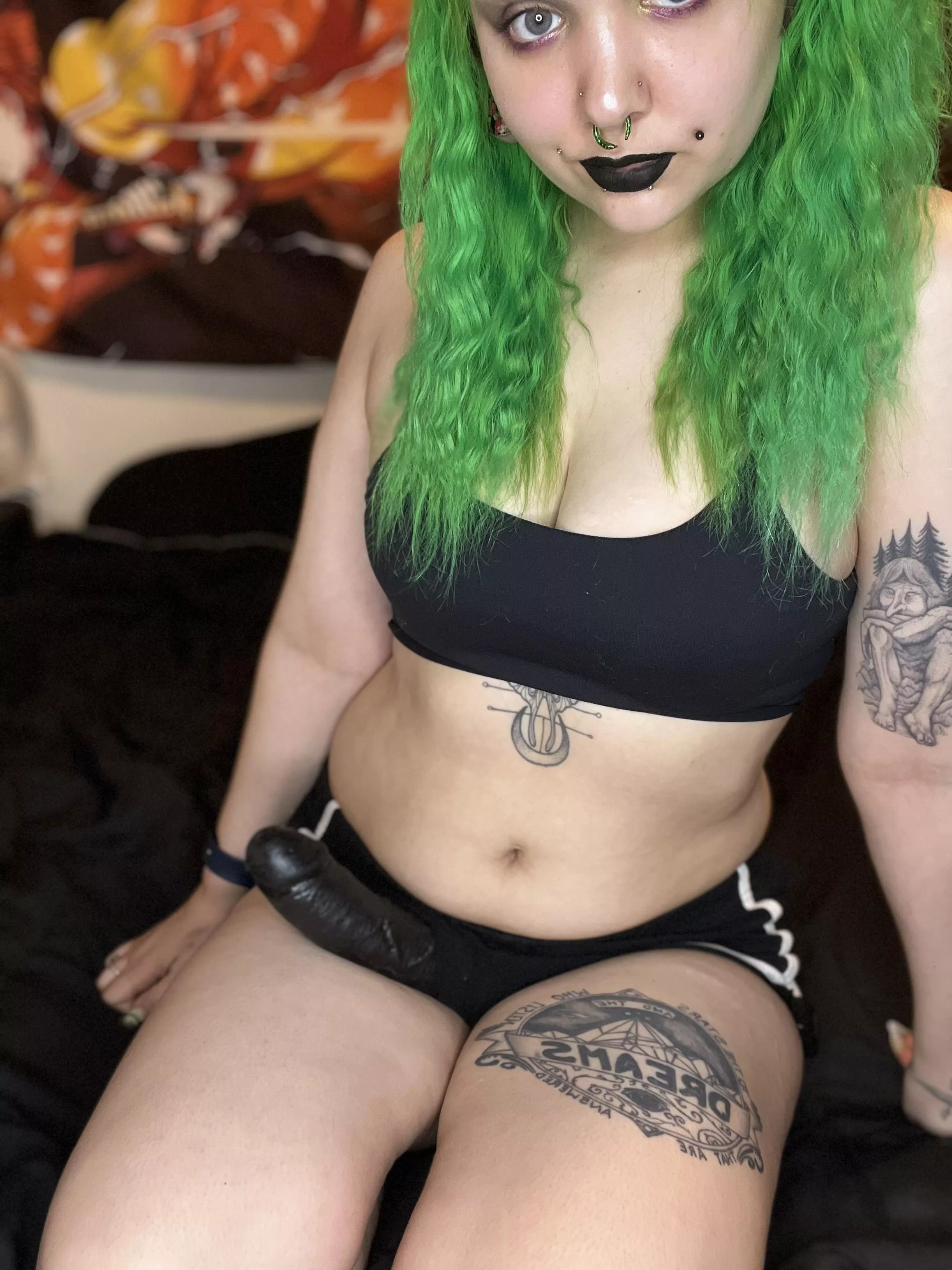 My cock is so thick and long,that it’s so hard to hide in my shorts. So I’ll just have to hide the rest of it in your ass