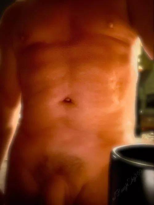 (M)y coffee is the only one who gets me this early…