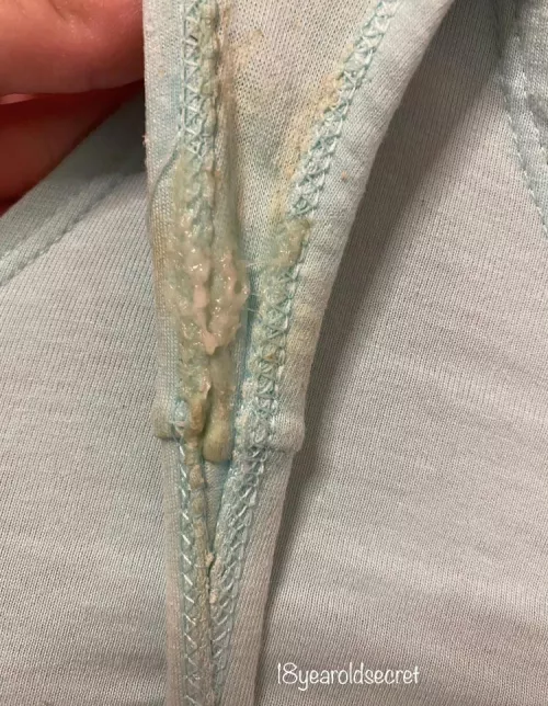 My college girl pussy makes the messiest panties ☺️💦 My college girl pussy makes the messiest panties ☺️💦