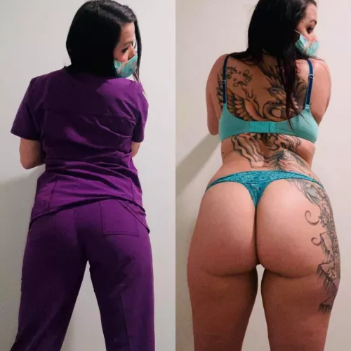 My coworkers don’t know my mask matches my underwear…