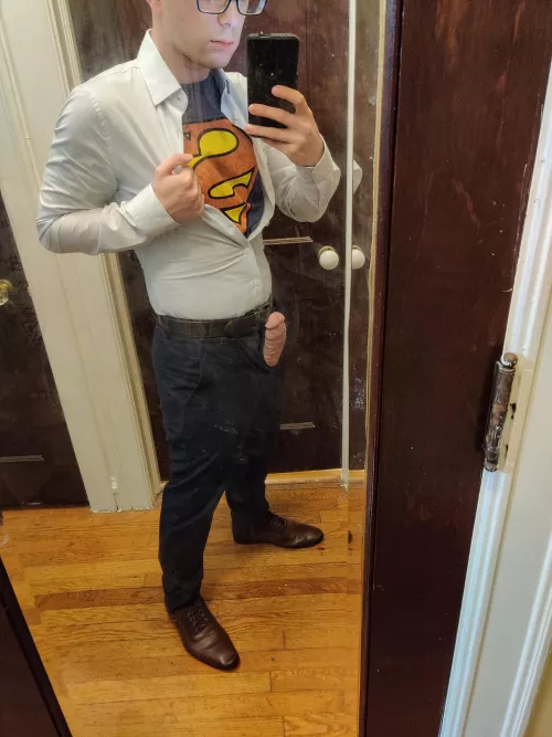 My co-workers wouldn't believe me when I said I was just a mild-mannered journalist... My co-workers wouldn't believe me when I said I was just a mild-mannered journalist...