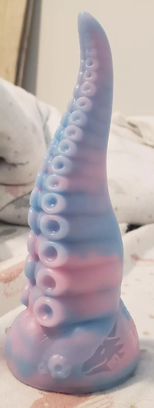 My custom mini Ika arrived! Just in time for Tentacle Tuesday!