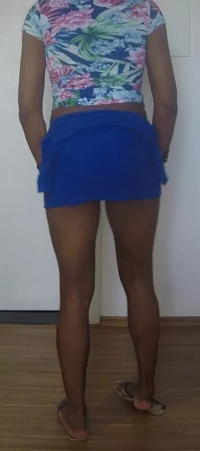 My cute blue skirtπ€© My cute blue skirtπ€©