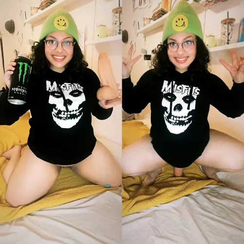 my dildos just as huge as my monster can