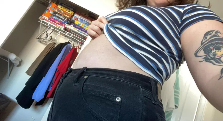 My double chin is peeking out