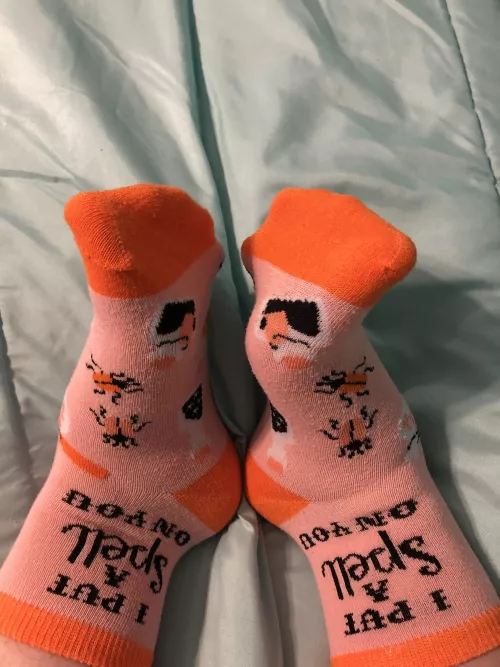 My feet are magical! (F)