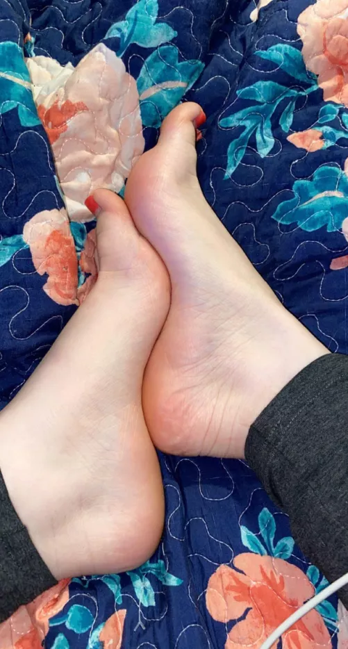 My feet are perfectly aligned, perfect for your you know what😉👅 Last day for a week free trial❤️ My feet are perfectly aligned, perfect for your you know what😉👅 Last day for a week free trial❤️