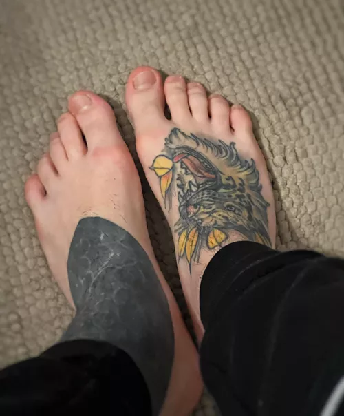 My feet tattoo 🦶😉