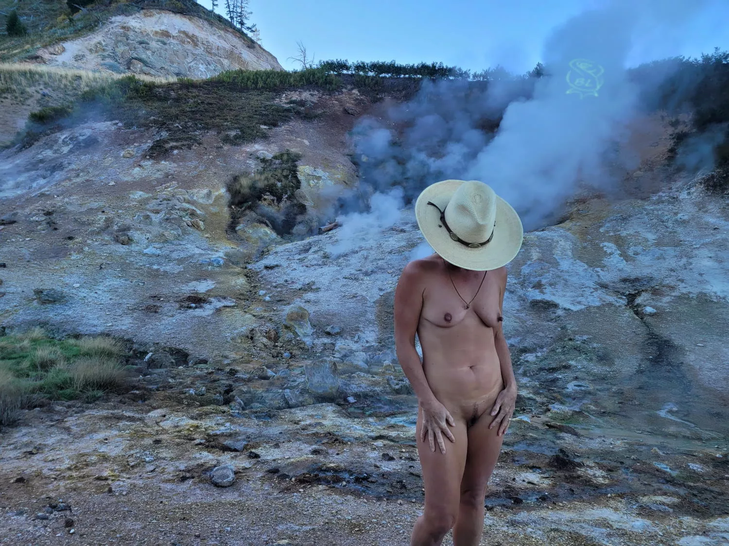 My first exposure to yellow stone and steam vents.💛 My first exposure to yellow stone and steam vents.💛