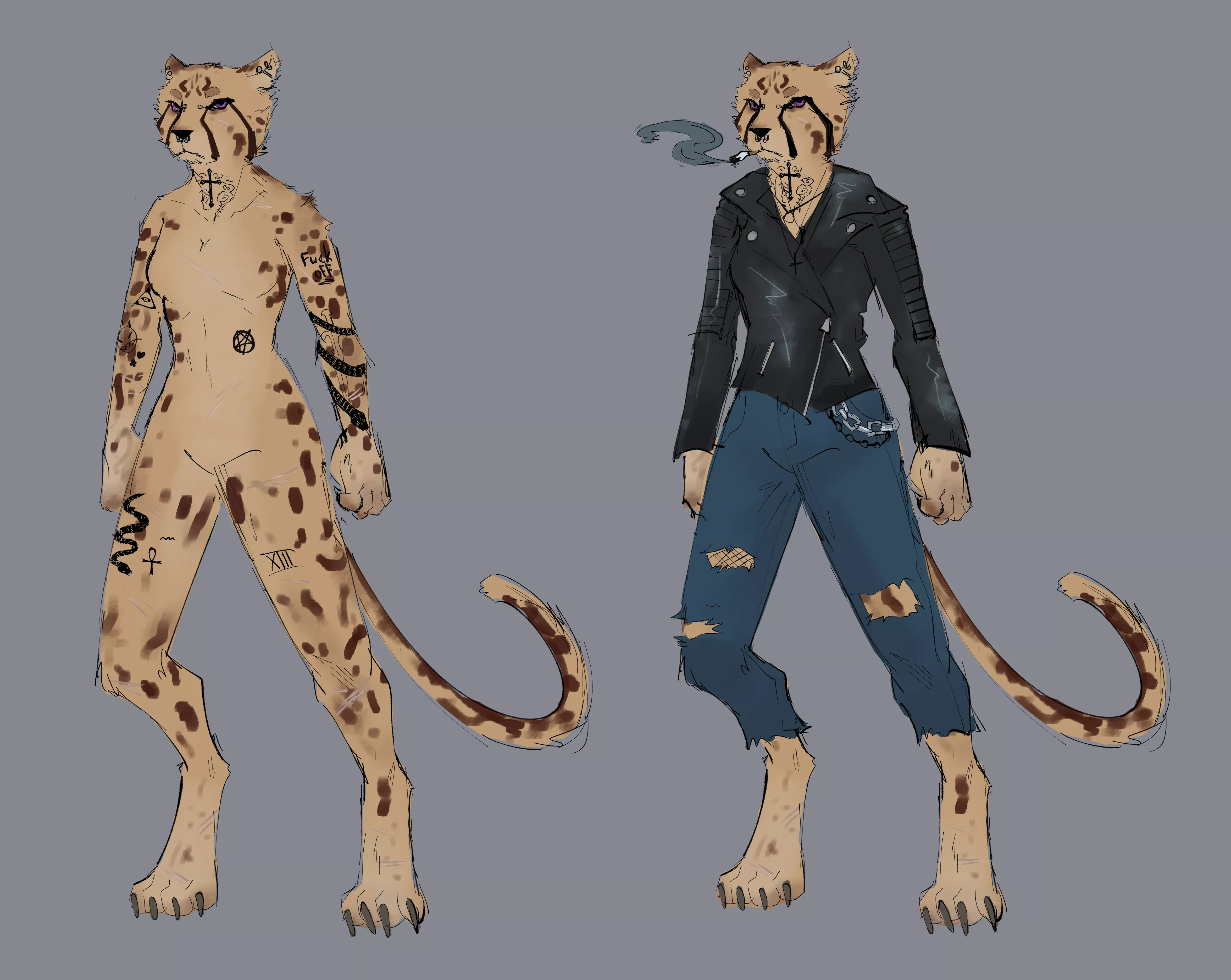 My first fursona commision, I think it looks awesome and I'm glad I've finally decided to make a fursona