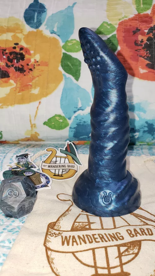 My first monster. Love this XS/M Displacer from Wandering Bards.