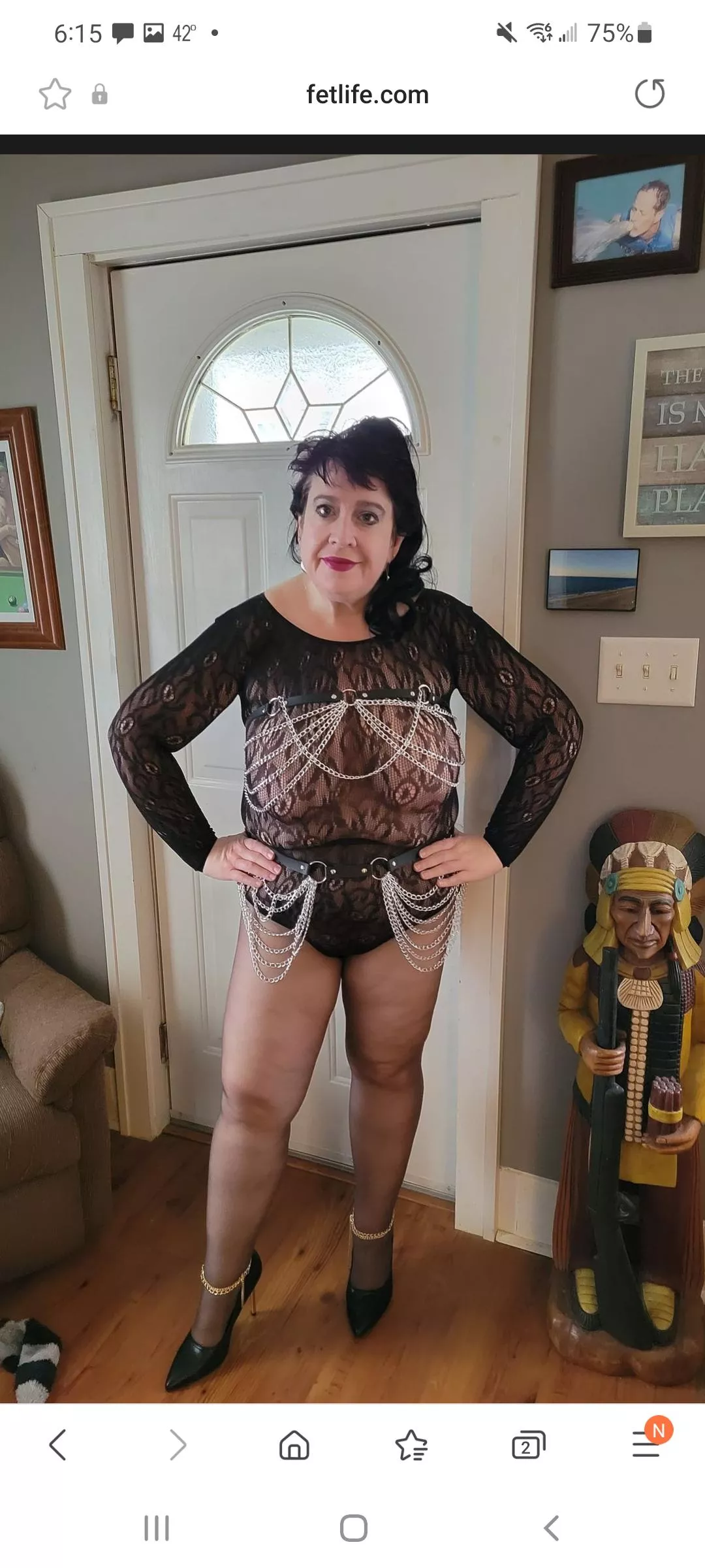 My friend again...( From her Fet page)