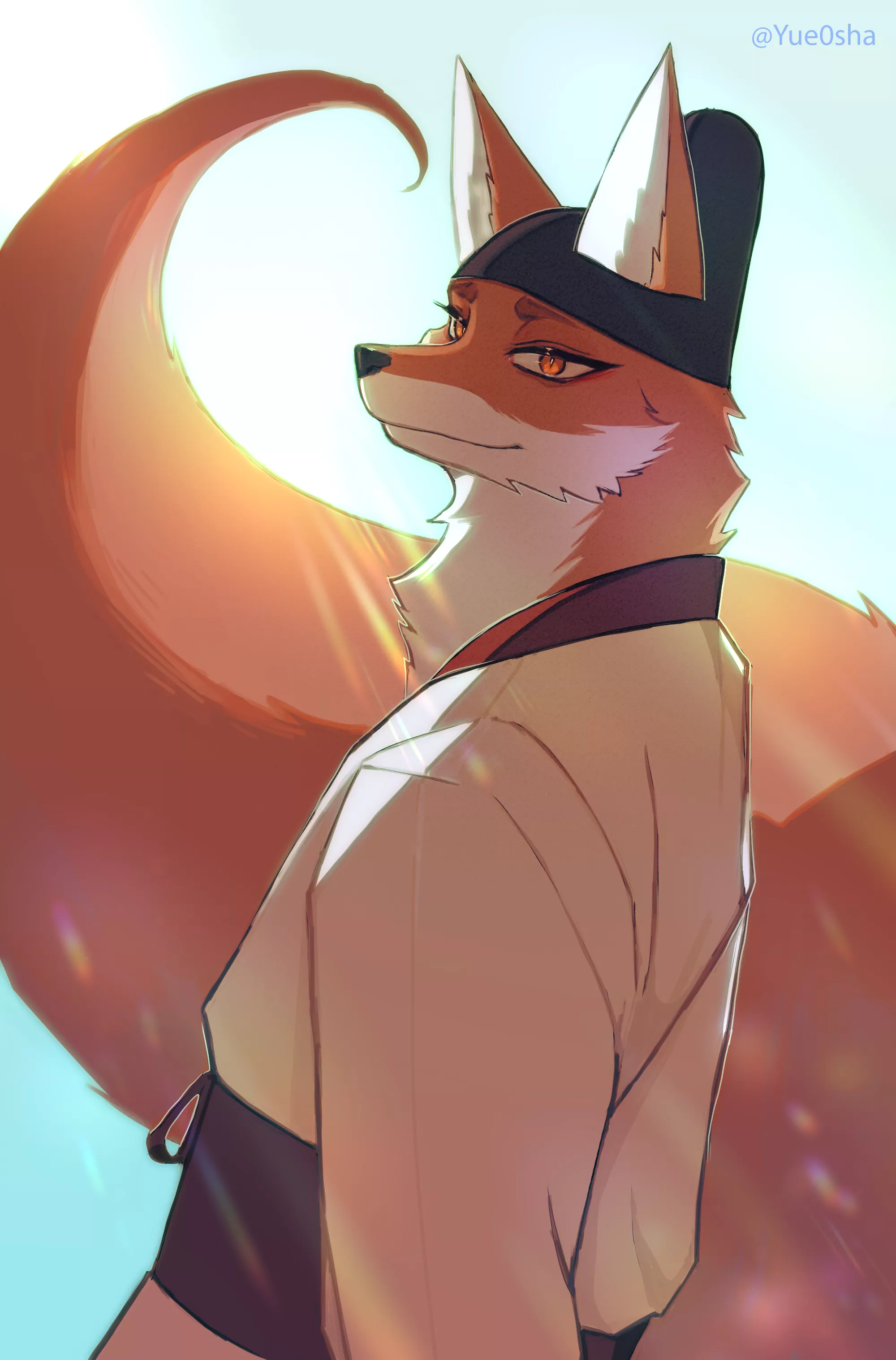 My friend Blanc- Art by me