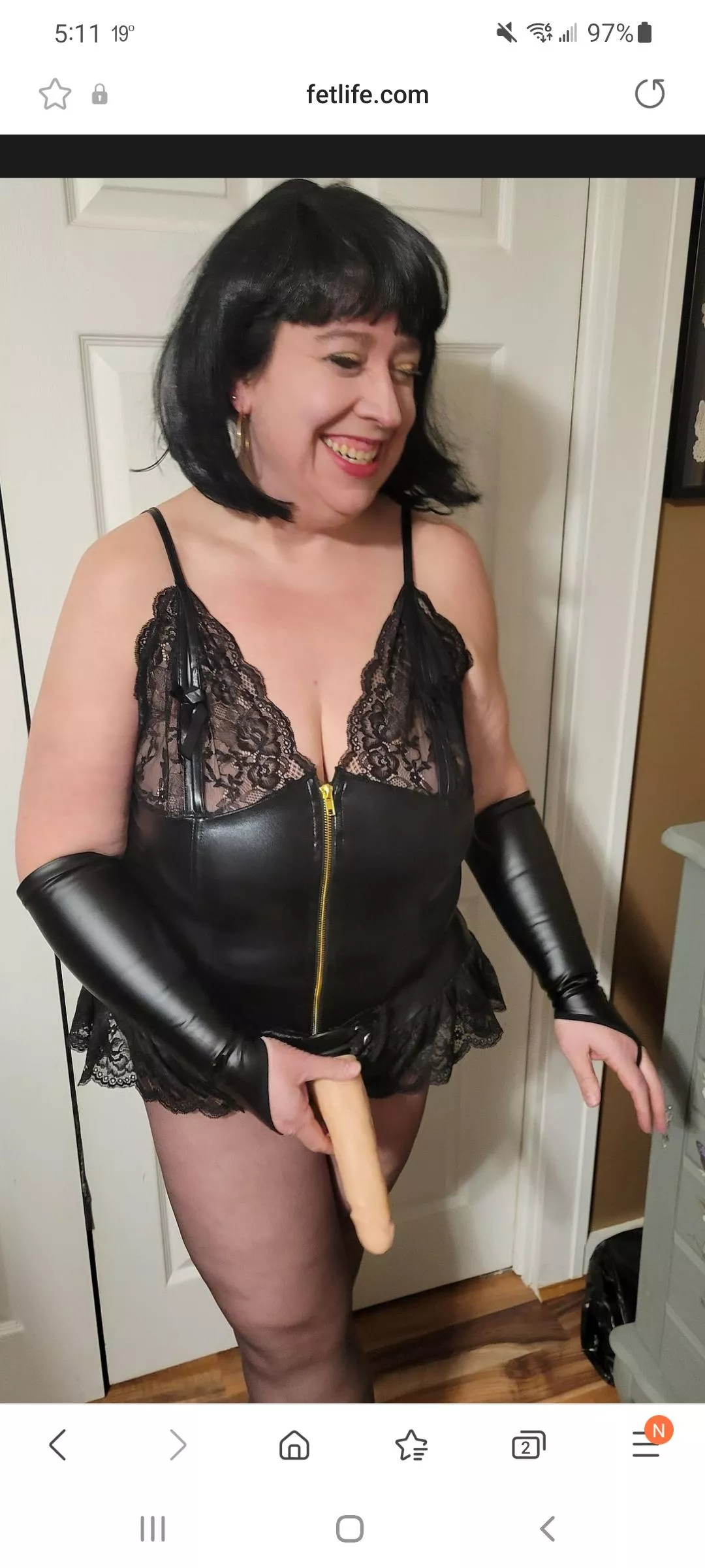 My friend getting ready to do a little pegging!!