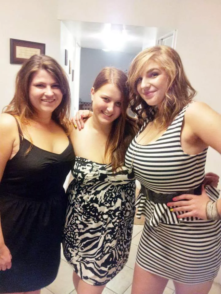 My friend's rack makes her stand out a bit