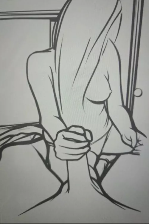 My gf and I drawn by a fellow redditor back a long time ago. Sadly, I don’t have his un to credit him.