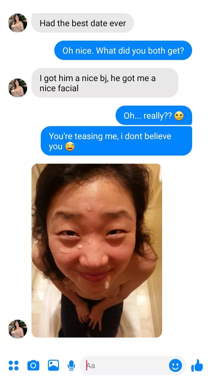 My gf having too much fun these days