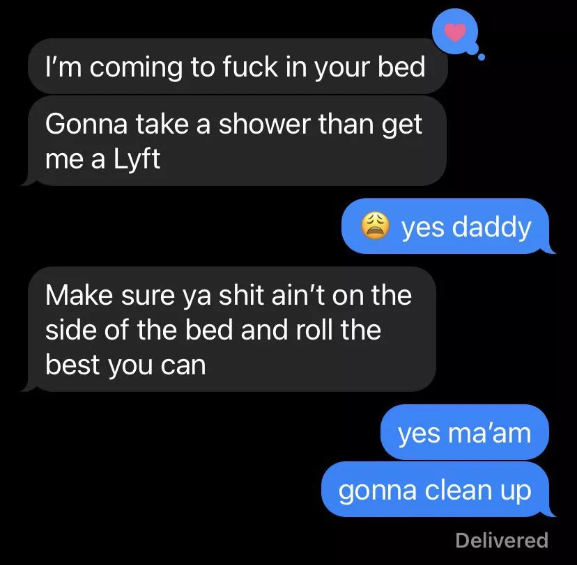 my gf letting me know she’s getting dick tn 🤤