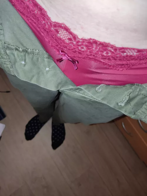 My girlfiend is making me wear panties to work totday so i Will be reminded all day that i am her sissy gurl , so excited 😳🤤