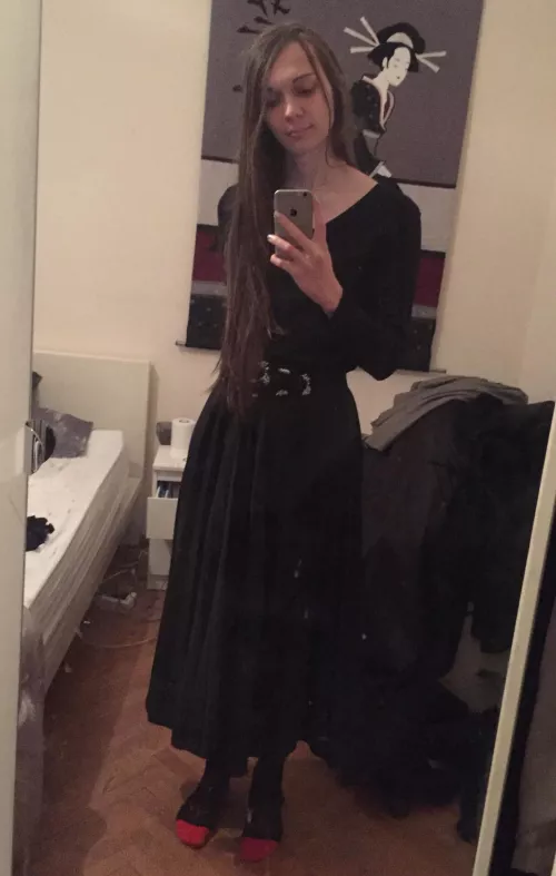My girlfriend gave me this wonderful dress🥰 My girlfriend gave me this wonderful dress🥰