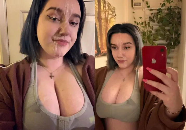 My gym partner maxed out on my face 💦