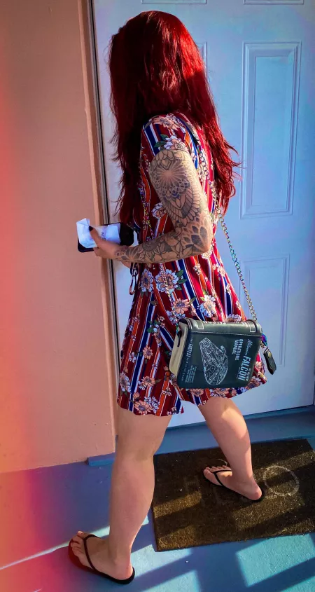 My hair compliments my sundress ♥️ My hair compliments my sundress ♥️